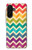 S2362 Rainbow Colorful Shavron Zig Zag Pattern Hülle Schutzhülle Taschen für Samsung Galaxy A26
