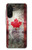 S2490 Canada Maple Leaf Flag Texture Hülle Schutzhülle Taschen für Samsung Galaxy A26
