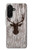 S2505 Reindeer Head Old Wood Texture Graphic Hülle Schutzhülle Taschen für Samsung Galaxy A26