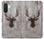 S2505 Reindeer Head Old Wood Texture Graphic Hülle Schutzhülle Taschen für Samsung Galaxy A26