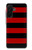 S2638 Black and Red Striped Hülle Schutzhülle Taschen für Samsung Galaxy A26
