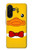 S2760 Yellow Duck Tuxedo Cartoon Hülle Schutzhülle Taschen für Samsung Galaxy A26