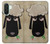 S2826 Cute Cartoon Unsleep Black Sheep Hülle Schutzhülle Taschen für Samsung Galaxy A26