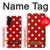 S2951 Red Polka Dots Hülle Schutzhülle Taschen für Samsung Galaxy A26