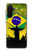 S2981 Brazil Football Soccer Hülle Schutzhülle Taschen für Samsung Galaxy A26
