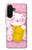 S3025 Pink Maneki Neko Lucky Cat Hülle Schutzhülle Taschen für Samsung Galaxy A26