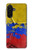 S3306 Colombia Flag Vintage Football Graphic Hülle Schutzhülle Taschen für Samsung Galaxy A26