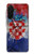 S3313 Croatia Flag Vintage Football Graphic Hülle Schutzhülle Taschen für Samsung Galaxy A26