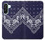 S3357 Navy Blue Bandana Pattern Hülle Schutzhülle Taschen für Samsung Galaxy A26
