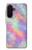S3706 Pastel Rainbow Galaxy Pink Sky Hülle Schutzhülle Taschen für Samsung Galaxy A26