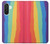S3799 Cute Vertical Watercolor Rainbow Hülle Schutzhülle Taschen für Samsung Galaxy A26