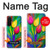 S3926 Colorful Tulip Oil Painting Hülle Schutzhülle Taschen für Samsung Galaxy A26