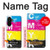 S3930 Cyan Magenta Yellow Key Hülle Schutzhülle Taschen für Samsung Galaxy A26
