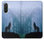 S0935 Wolf Howling in Forest Hülle Schutzhülle Taschen für Samsung Galaxy A36