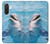 S1291 Dolphin Hülle Schutzhülle Taschen für Samsung Galaxy A36