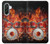 S1431 Skull Drum Fire Rock Hülle Schutzhülle Taschen für Samsung Galaxy A36