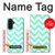 S1723 Mint Chevron Zigzag Hülle Schutzhülle Taschen für Samsung Galaxy A36