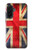 S2303 British UK Vintage Flag Hülle Schutzhülle Taschen für Samsung Galaxy A36