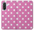 S2358 Pink Polka Dots Hülle Schutzhülle Taschen für Samsung Galaxy A36