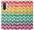 S2362 Rainbow Colorful Shavron Zig Zag Pattern Hülle Schutzhülle Taschen für Samsung Galaxy A36