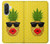 S2443 Funny Pineapple Sunglasses Kiss Hülle Schutzhülle Taschen für Samsung Galaxy A36