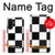S2492 Black and White Check Hülle Schutzhülle Taschen für Samsung Galaxy A36