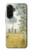 S2682 Claude Monet Fields In Spring Hülle Schutzhülle Taschen für Samsung Galaxy A36