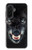S2823 Black Wolf Blue Eyes Face Hülle Schutzhülle Taschen für Samsung Galaxy A36