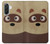 S2825 Cute Cartoon Raccoon Hülle Schutzhülle Taschen für Samsung Galaxy A36