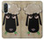 S2826 Cute Cartoon Unsleep Black Sheep Hülle Schutzhülle Taschen für Samsung Galaxy A36