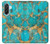 S2906 Aqua Turquoise Stone Hülle Schutzhülle Taschen für Samsung Galaxy A36