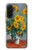 S2937 Claude Monet Bouquet of Sunflowers Hülle Schutzhülle Taschen für Samsung Galaxy A36