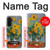S2937 Claude Monet Bouquet of Sunflowers Hülle Schutzhülle Taschen für Samsung Galaxy A36