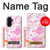 S3036 Pink Sweet Flower Flora Hülle Schutzhülle Taschen für Samsung Galaxy A36