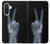 S3101 X-ray Peace Sign Fingers Hülle Schutzhülle Taschen für Samsung Galaxy A36