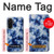 S3439 Fabric Indigo Tie Dye Hülle Schutzhülle Taschen für Samsung Galaxy A36
