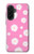 S3500 Pink Floral Pattern Hülle Schutzhülle Taschen für Samsung Galaxy A36