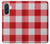 S3535 Red Gingham Hülle Schutzhülle Taschen für Samsung Galaxy A36