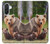S3558 Bear Family Hülle Schutzhülle Taschen für Samsung Galaxy A36