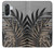 S3692 Gray Black Palm Leaves Hülle Schutzhülle Taschen für Samsung Galaxy A36