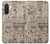 S3819 Retro Vintage Paper Hülle Schutzhülle Taschen für Samsung Galaxy A36