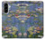 S0997 Claude Monet Water Lilies Hülle Schutzhülle Taschen für Samsung Galaxy A56