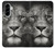 S1352 Lion Face Hülle Schutzhülle Taschen für Samsung Galaxy A56