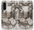 S1681 Steampunk Drawing Hülle Schutzhülle Taschen für Samsung Galaxy A56
