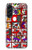 S1923 Hanafuda Japanese Flower Card Hülle Schutzhülle Taschen für Samsung Galaxy A56