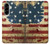 S2349 Old American Flag Hülle Schutzhülle Taschen für Samsung Galaxy A56