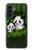 S2441 Panda Family Bamboo Forest Hülle Schutzhülle Taschen für Samsung Galaxy A56