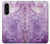 S2690 Amethyst Crystals Graphic Printed Hülle Schutzhülle Taschen für Samsung Galaxy A56