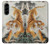 S2751 Chinese Tiger Brush Painting Hülle Schutzhülle Taschen für Samsung Galaxy A56