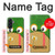 S2765 Frog Bee Cute Cartoon Hülle Schutzhülle Taschen für Samsung Galaxy A56